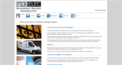 Desktop Screenshot of ferelec.be