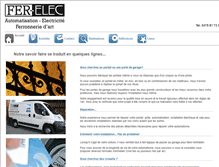 Tablet Screenshot of ferelec.be